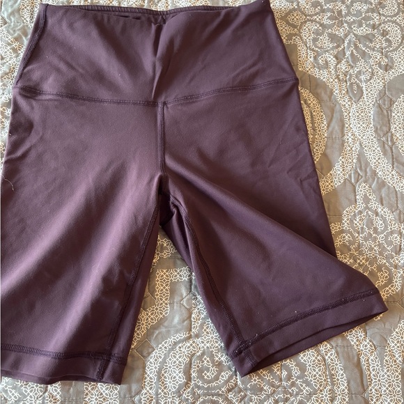 90 Degree By Reflex Women's Dark Purple Bike Shorts - Picture 1 of 3